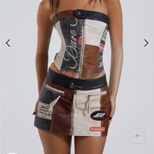 Jaded London Daytona Skirt NWT